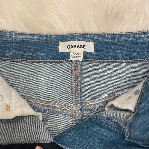 Garage Denim Zip Up Skirt - Picture 5 of 6